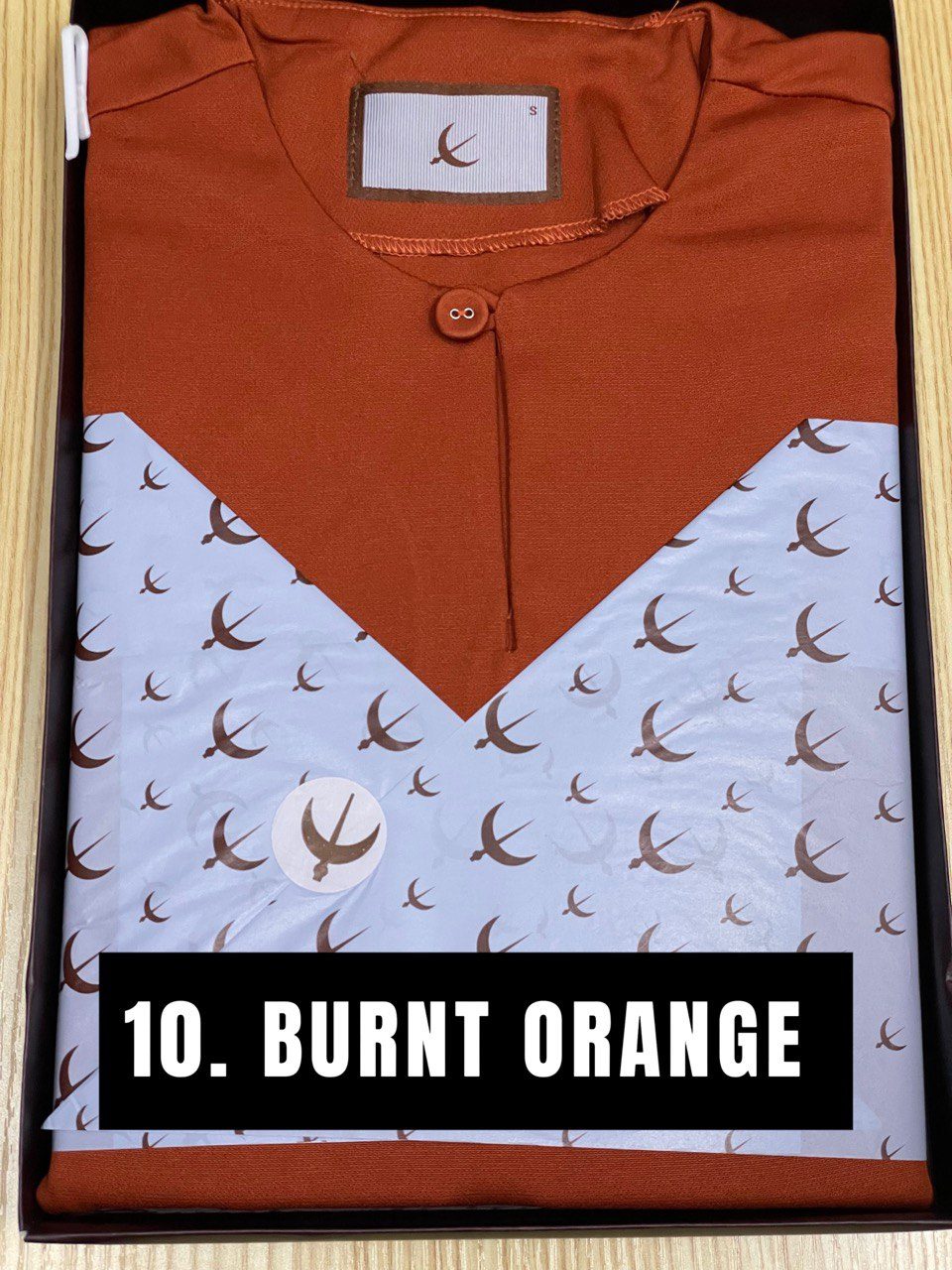 JUBAH AL AIN BURNT ORANGE
