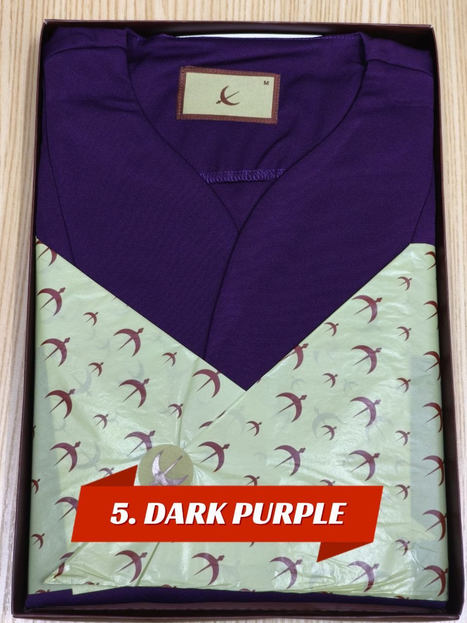 JUBAH AL HILAL DARK PURPLE