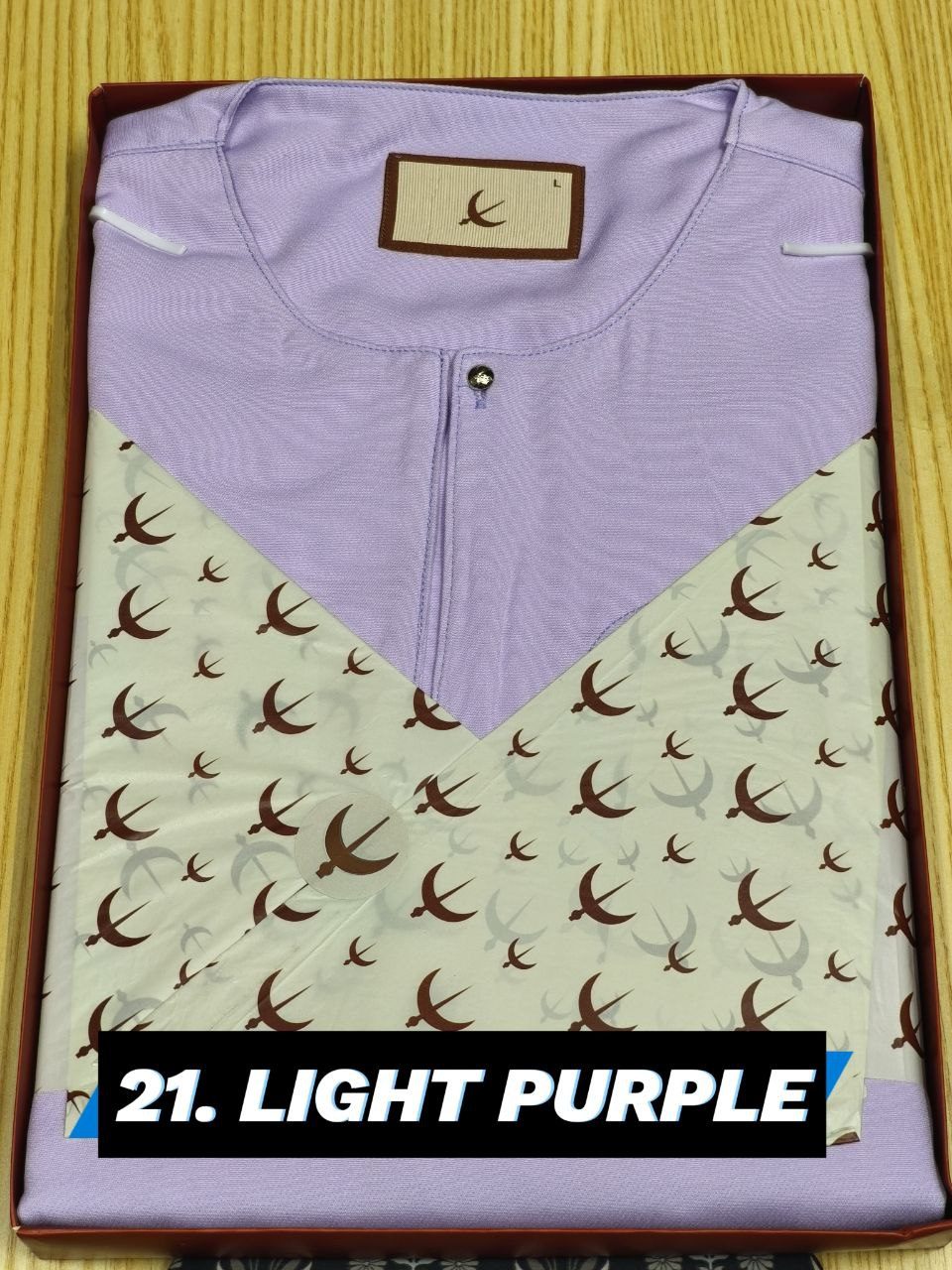 JUBAH AL NASSR LIGHT PURPLE