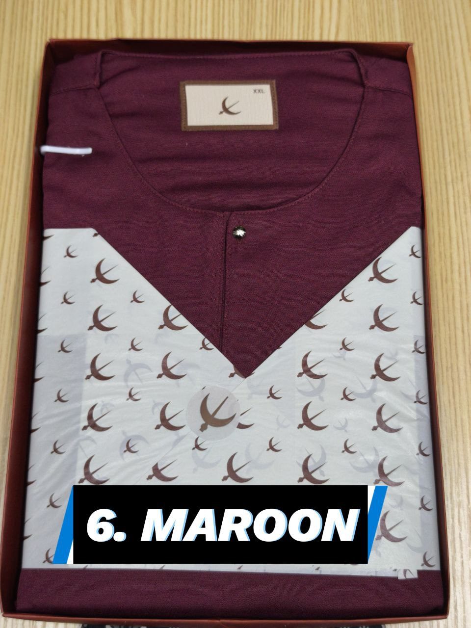JUBAH AL NASSR MAROON