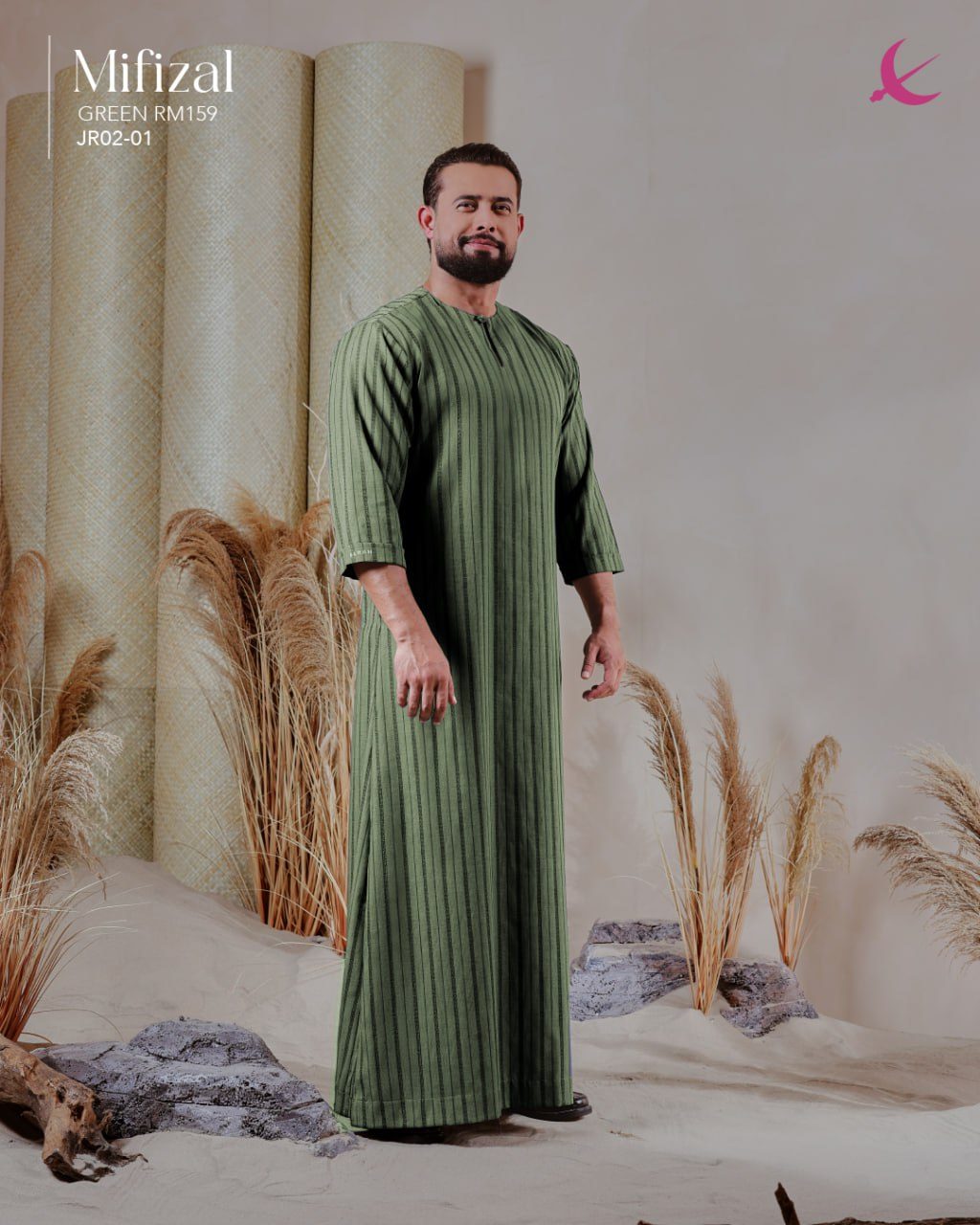 JUBAH MIFIZAL GREEN