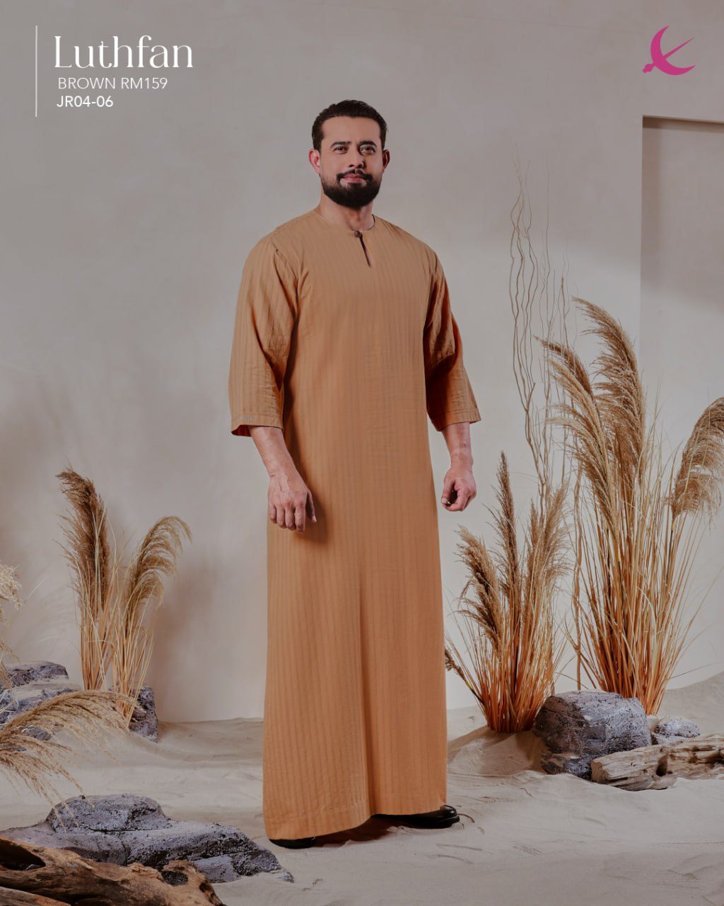 JUBAH LUTHFAN BROWN
