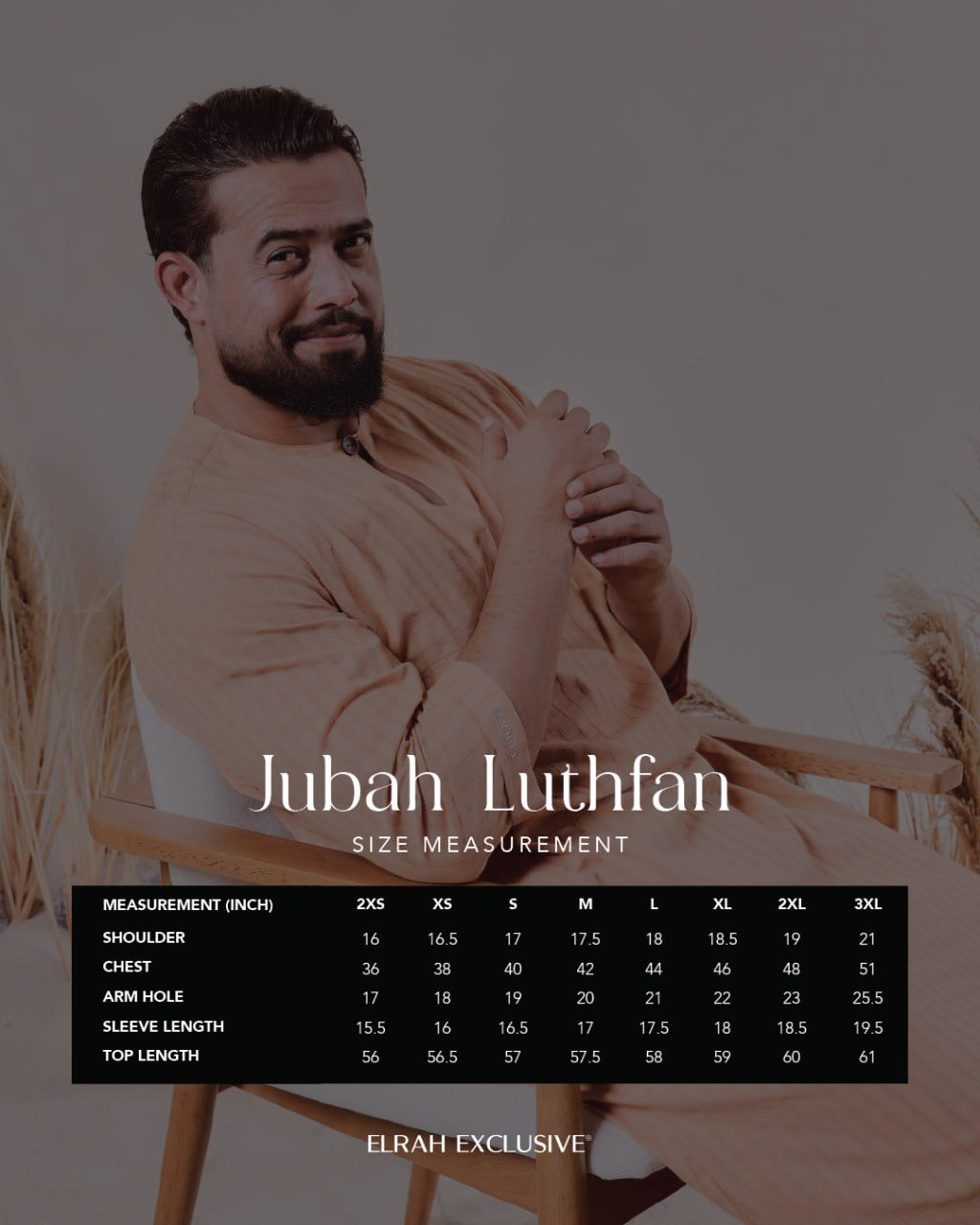 JUBAH LUTHFAN MAROON
