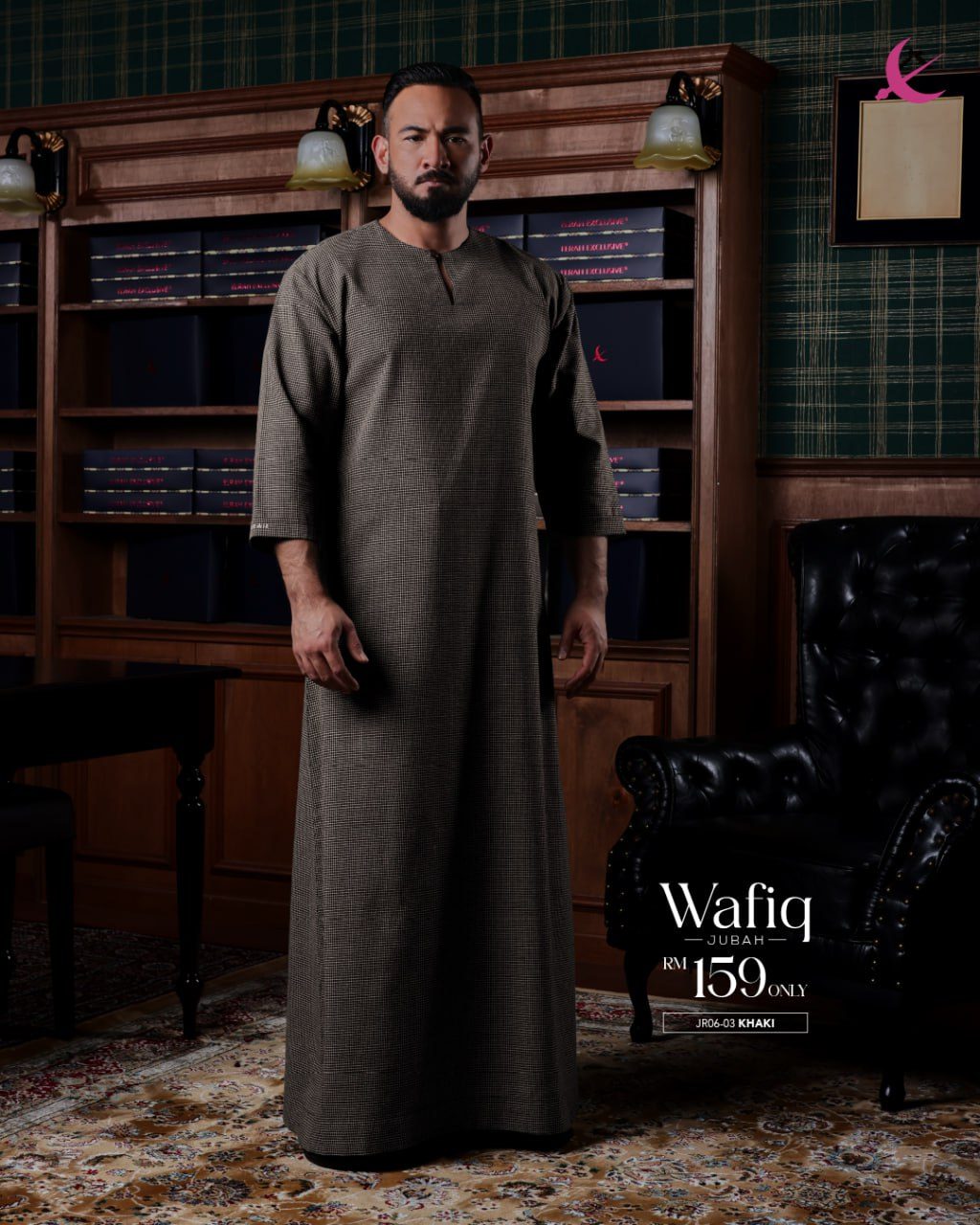 JUBAH WAFIQ KHAKIS