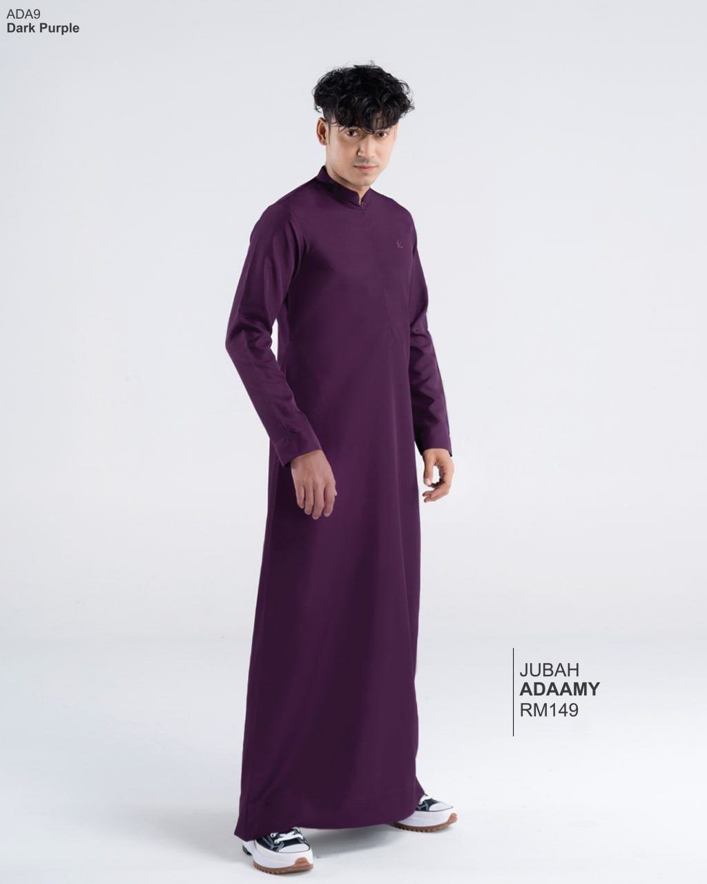 JUBAH ADAAMY DARK PURPLE (2024)