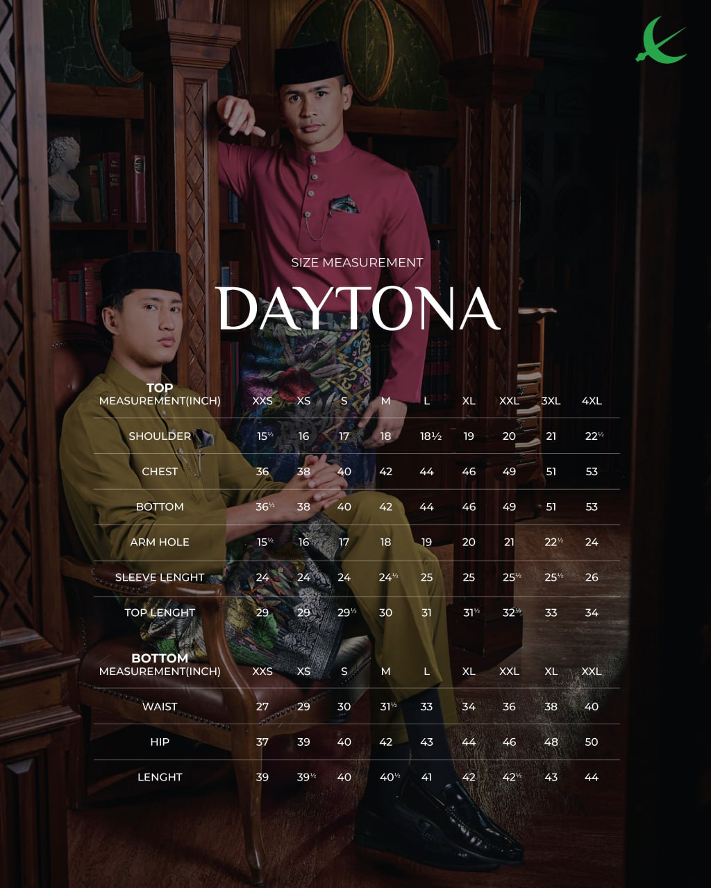 BAJU MELAYU DAYTONA BABY BLUE