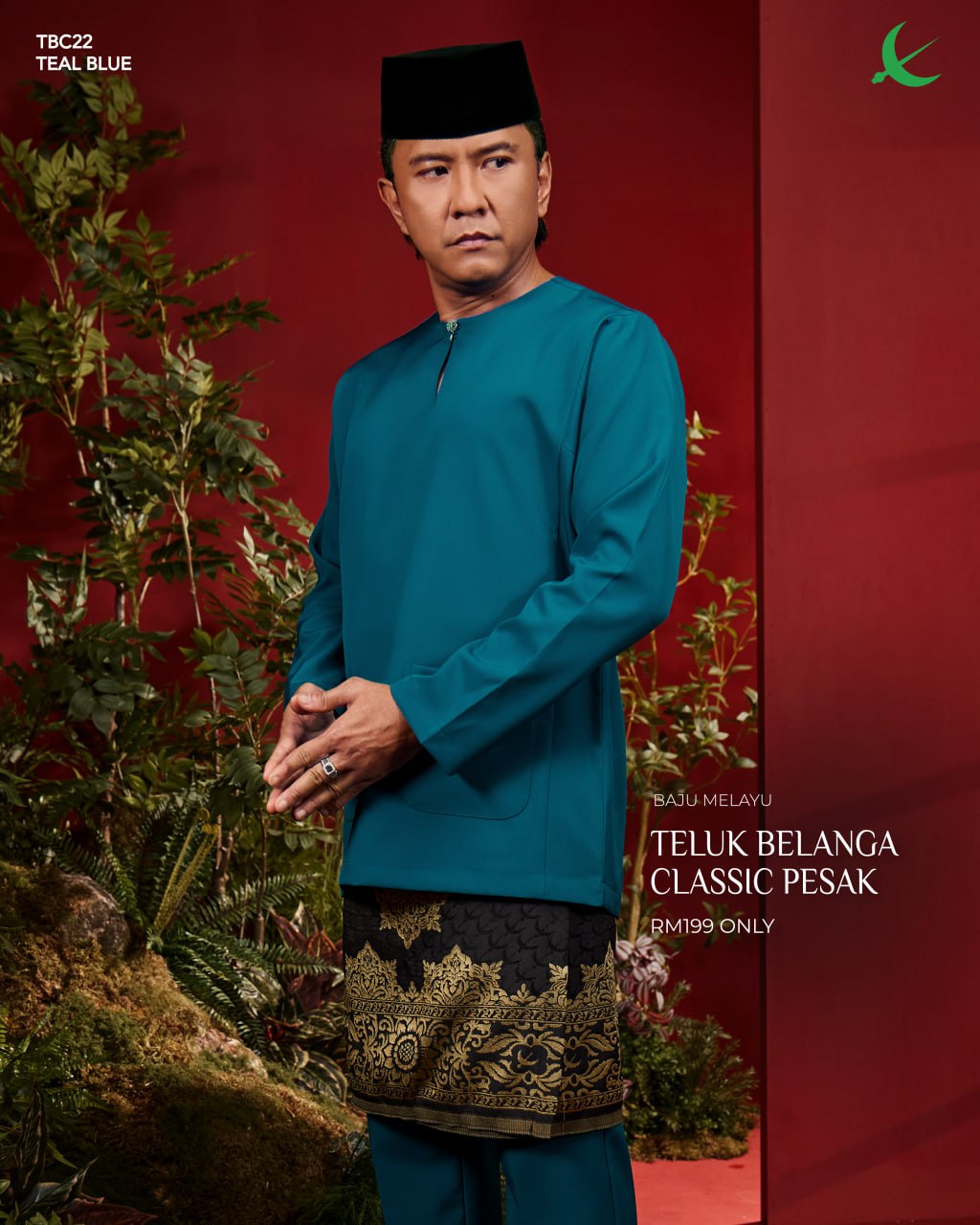 BAJU MELAYU TELUK BELANGA CLASSIC PESAK (2026)
